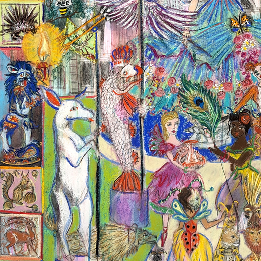 Party Animals by Freya Pocklington - limited edition print